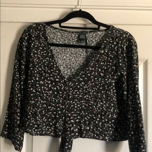 Wild Fable from Target Long sleeve crop top